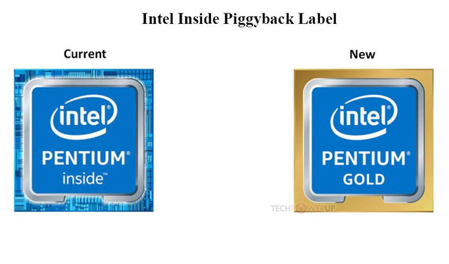 Intel chce přeznačit procesoru Pentium Kaby Lake na Pentium Gold