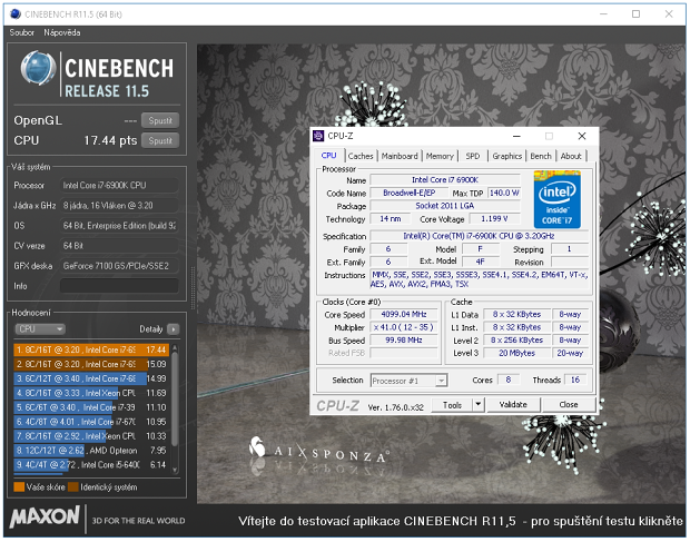 Intel Core i7-6900K: Osmijádro Broadwell-E v testu