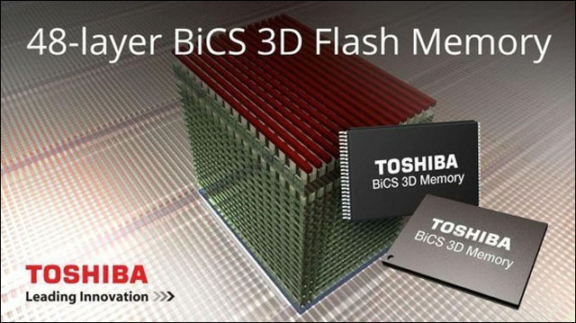 Toshiba bude stavět novou továrnu na 3D NAND flash paměti 