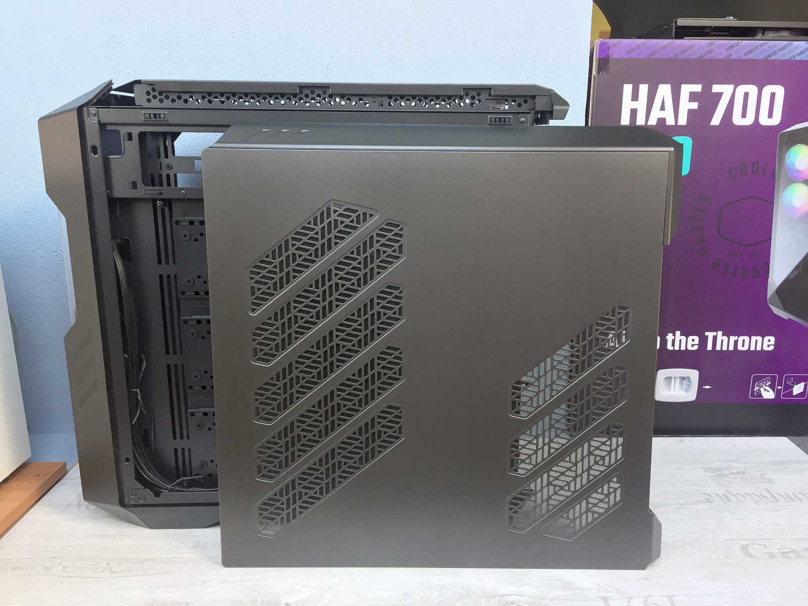 Test skříně Cooler Master HAF 700 EVO – extrém v mnoha aspektech