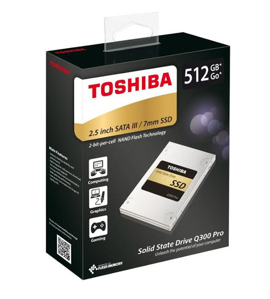 Toshiba uvádí na trh nová, rychlá SSD Q300 a Q300 Pro