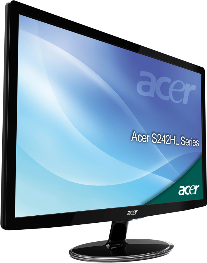Ultratenké a stylové – takové jsou LCD monitory Acer S2 s LED podsvícením