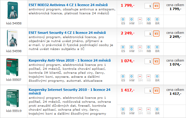 Doporučené sestavy a monitory – říjen 2010