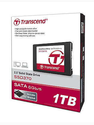 Transcend uvádí na trh řadu 2,5" SSD disků SSD370 s rozhraním SATA III