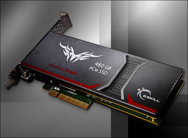 G.Skill Phoenix Blade: PCIe SSD s kapacitou 480 GB a rychlostí až 2000 MB/s