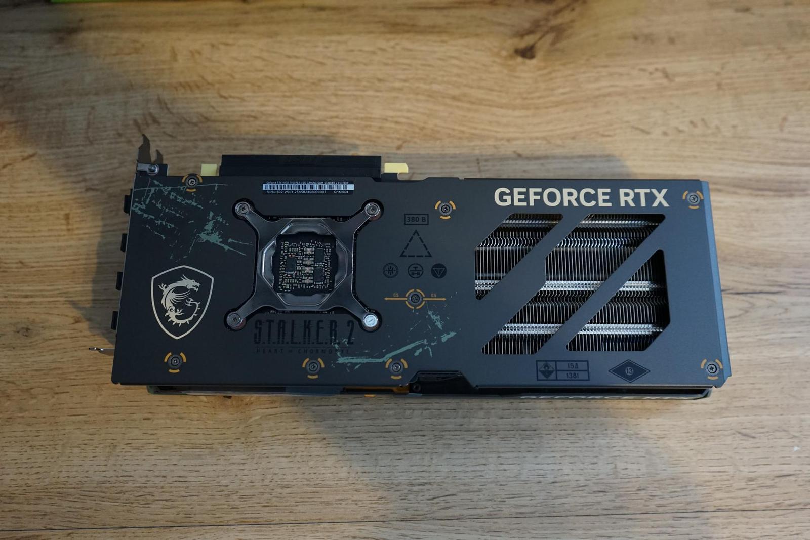 Unboxing limitované edice GeForce RTX 4070 Ti Super od MSI ve stylu hry S.T.A.L.K.E.R. 2
