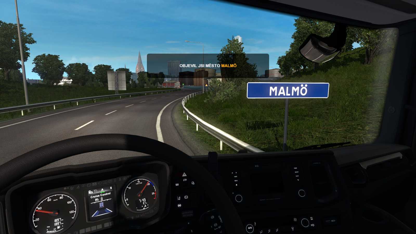 Euro Truck Sim. 2 – Pobaltí: na Highwayi číslo jedna...