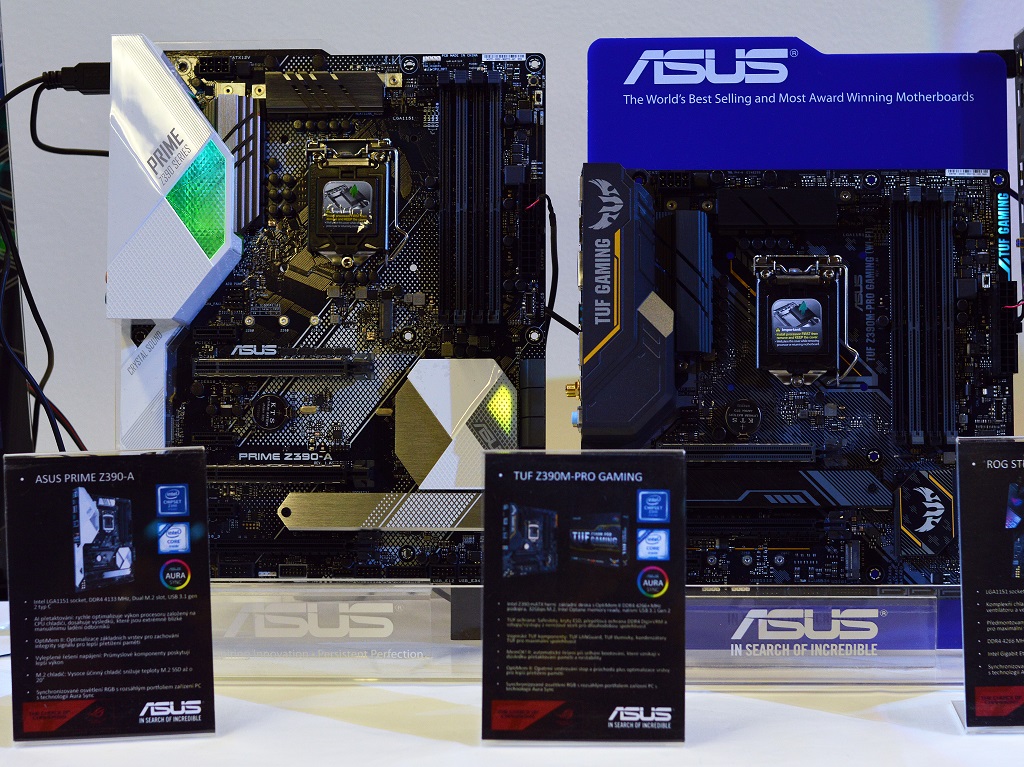 Asus PRIME Z390-A a TUF Z390-PRO GAMING