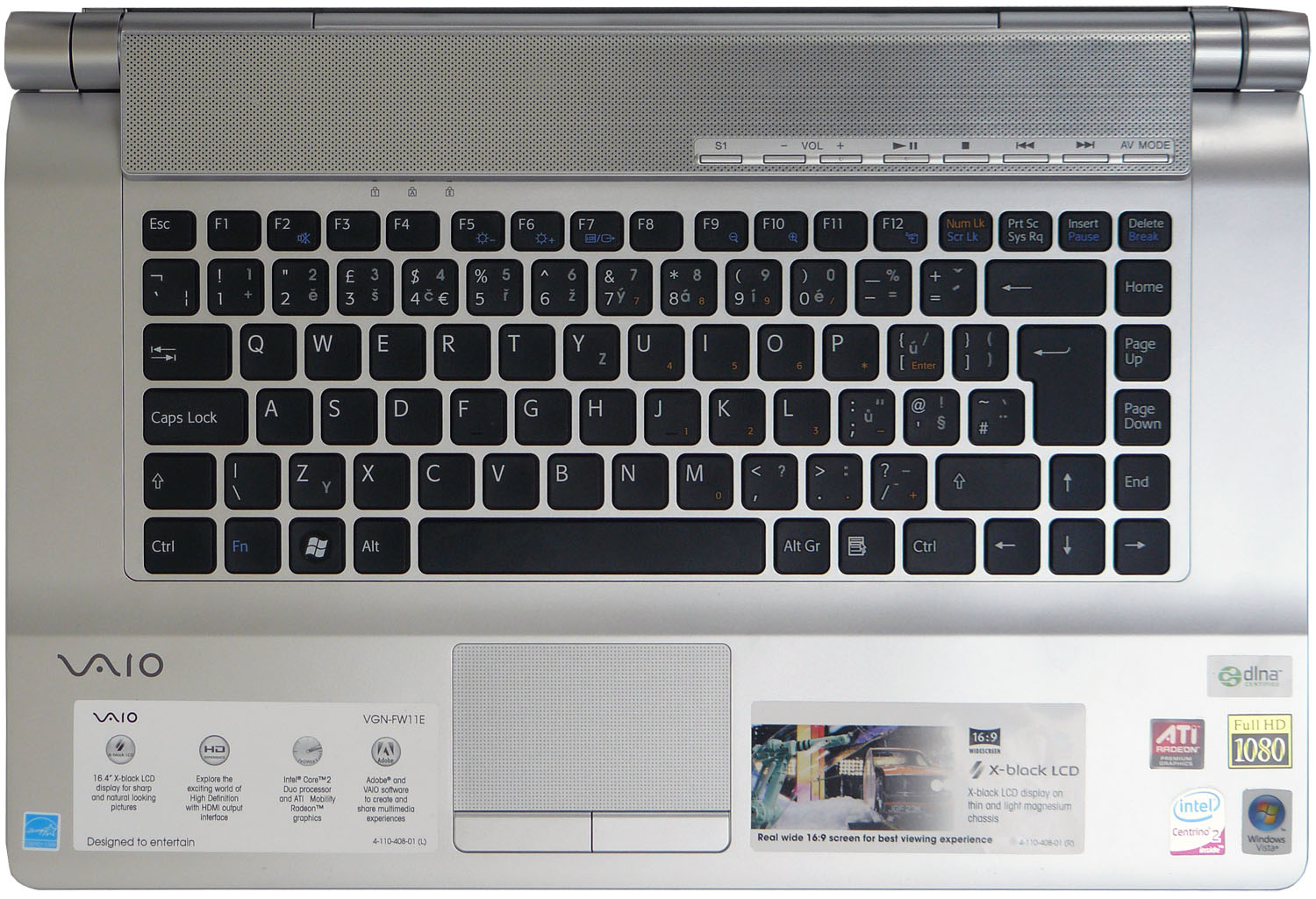 Sony VAIO VGN-FW11E - velký a stylový