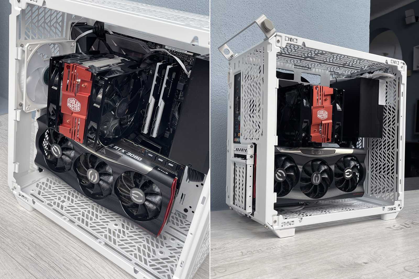 Test skříně Cooler Master Qube 500 FlatPack: Udělej si sám