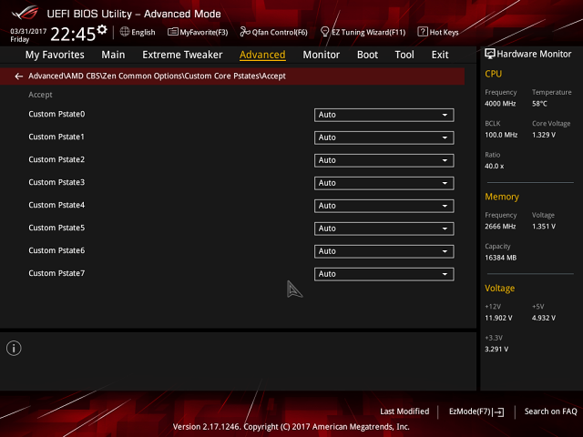 Asus Crosshair VI Hero – Jak taktovat AMD Ryzen