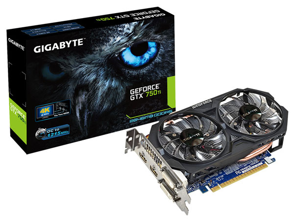 GIGABYTE pracuje na nové továrně přetaktované verzi grafické karty GeForce GTX 750 Ti 