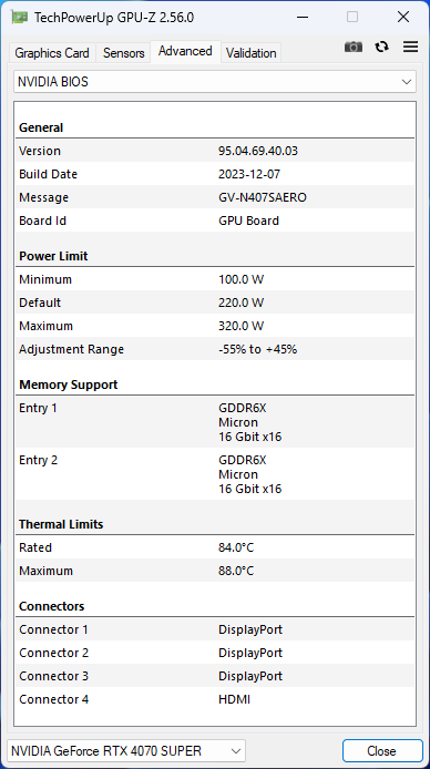 Gigabyte GeForce RTX 4070 Super Aero OC 12GB: V bílém kabátě, přetaktovaná a s našlapaným chladičem 