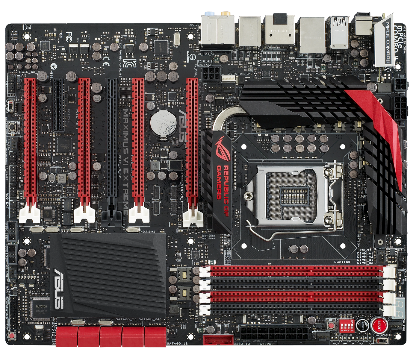 Asus Maximus VI Extreme – nejlepší deska pro LGA 1150