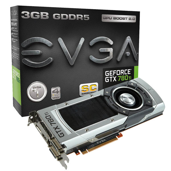 EVGA představila šest různých variant grafické karty GeForce GTX 780 Ti