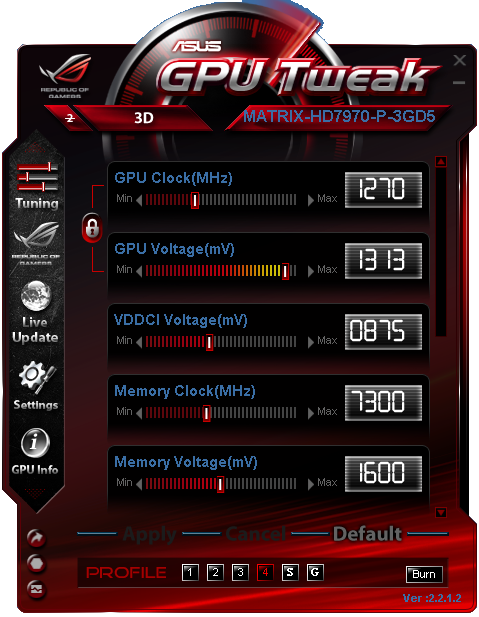 Asus HD 7970 Matrix Platinum – nadupaný soupeř MSI Lightning