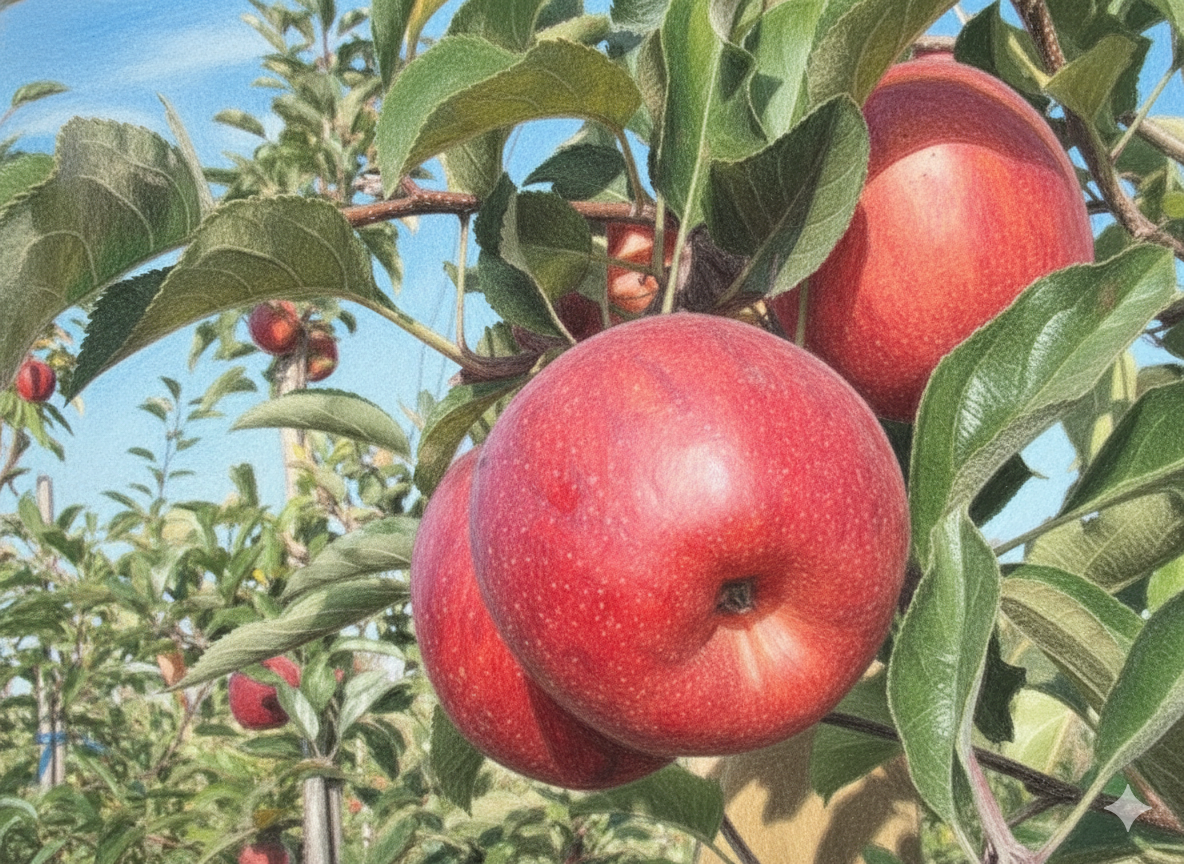 El mercado de la manzana roja enfrenta mermas críticas: precios suben por falta de producción