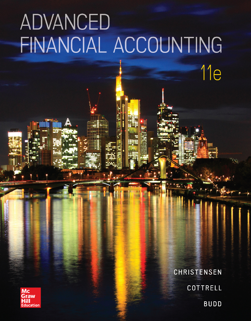 Advanced financial accounting by 11 Ed Budd, Cassy JH Christensen etc