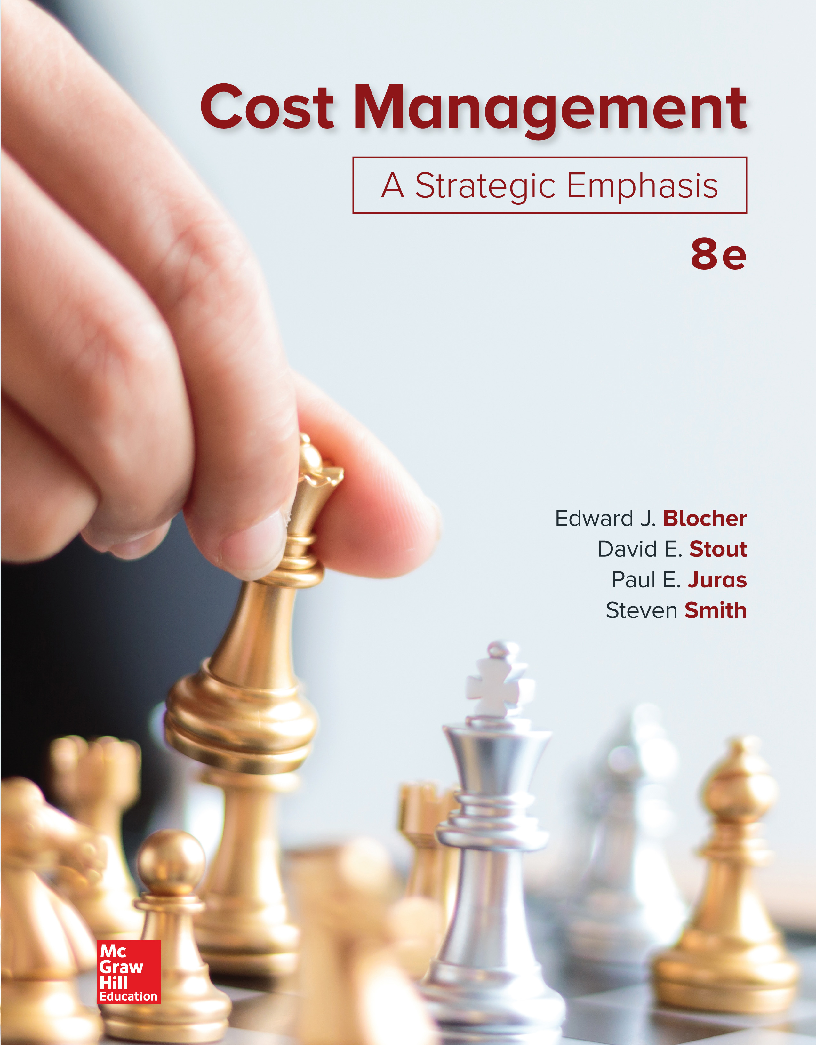 Cost Management a Strategic Emphasis 8th Ed (Edward Blocher)