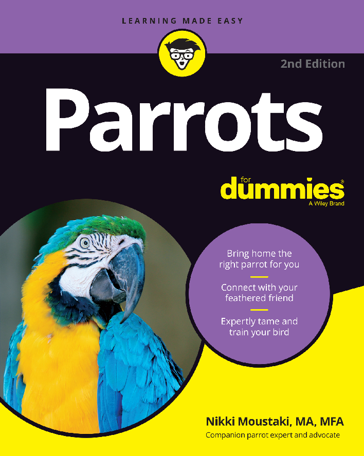 Parrots For Dummies Book 2nd Ed