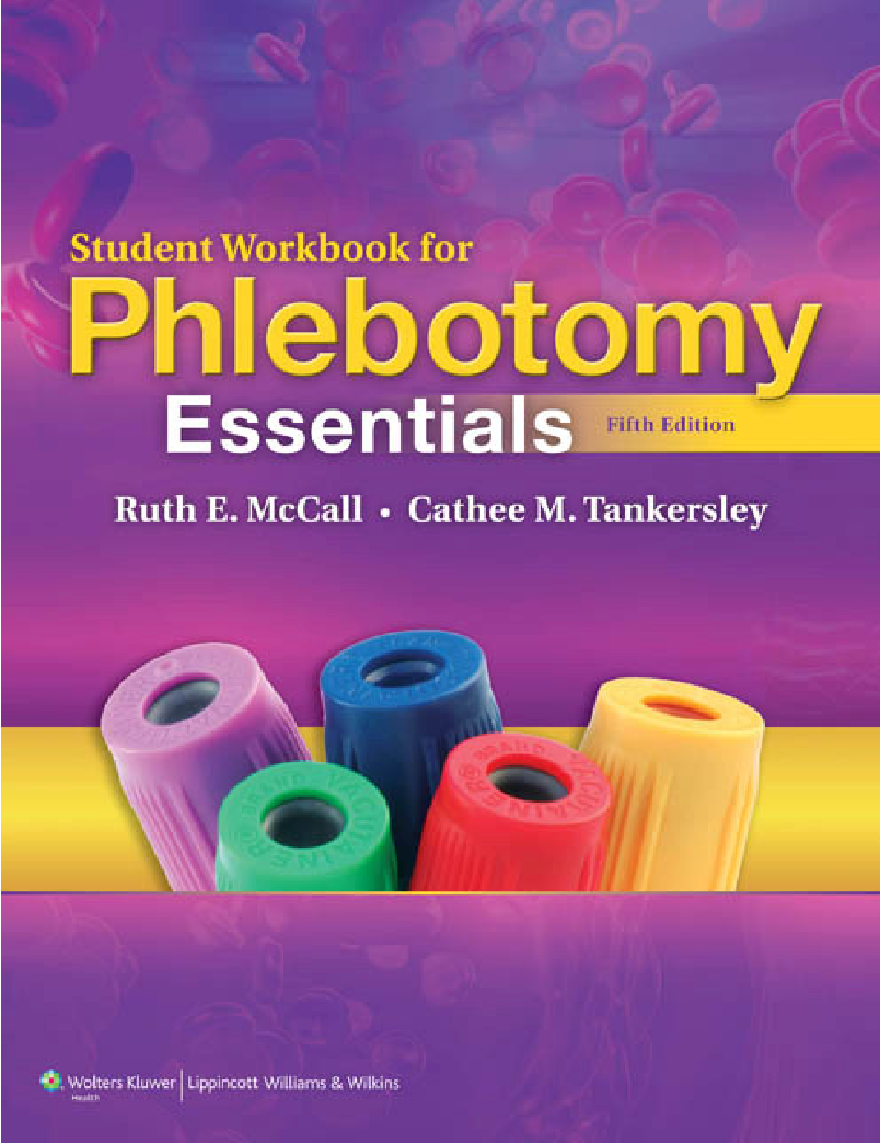 digital library ebook Student Workbook for Phlebotomy Essentials , digital library ebook