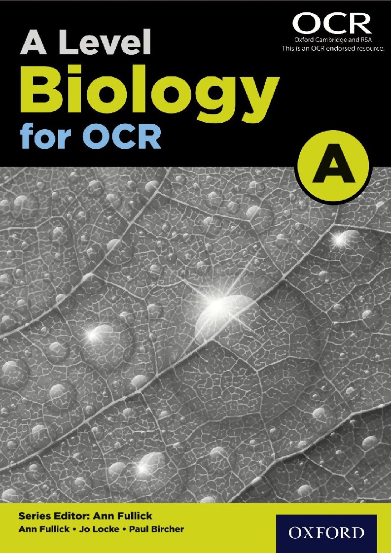 A Level Biology for OCR A