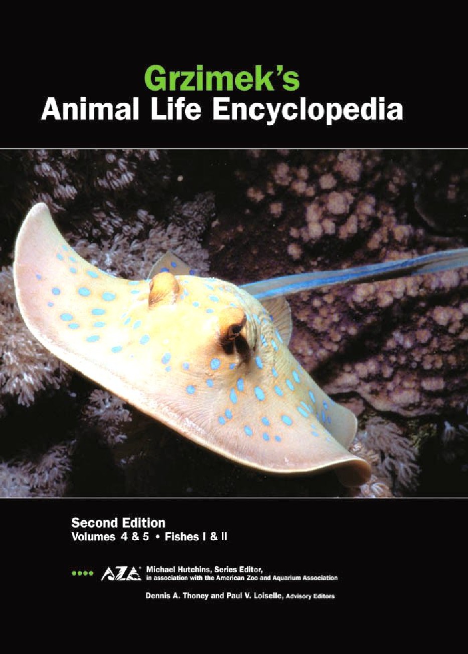 Grzimek Animal Life Encyclopedia Volume 5 Fishes 2nd Ed