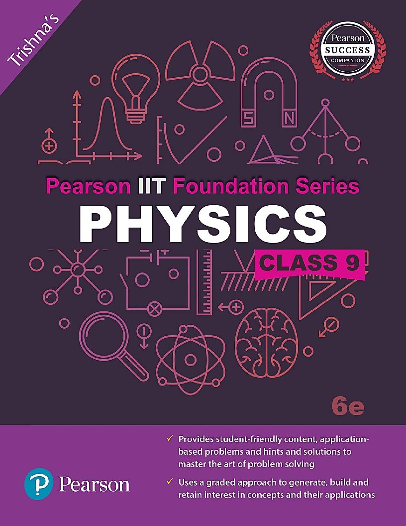 Pearson IIT Foundation Series Physics Class 9