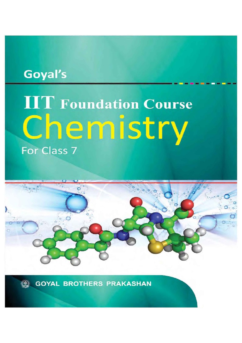 Goyal’s IIT Foundation Course Chemistry for Class 7