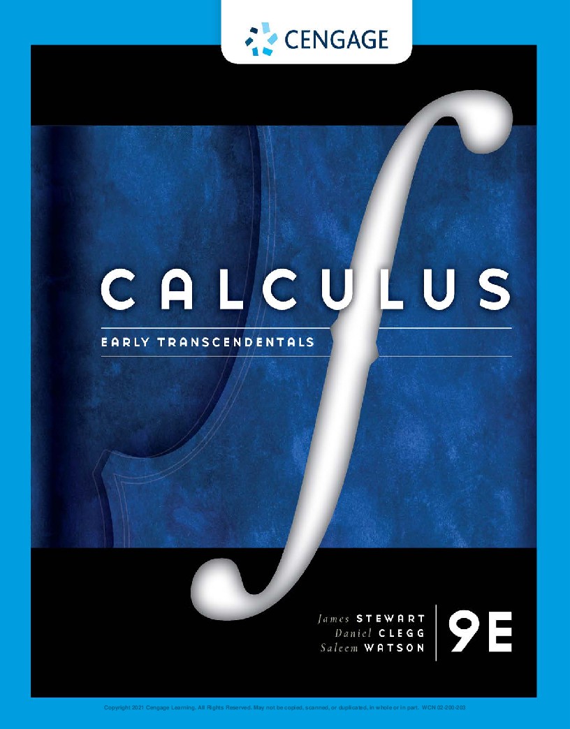 Calculus Early Transcendentals 9th Edition