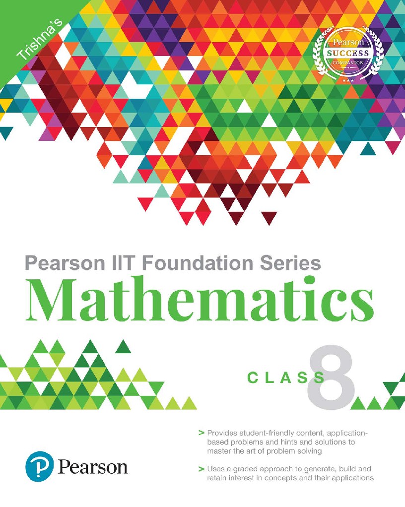 Pearson IIT Foundation Series - Mathematics Class 8