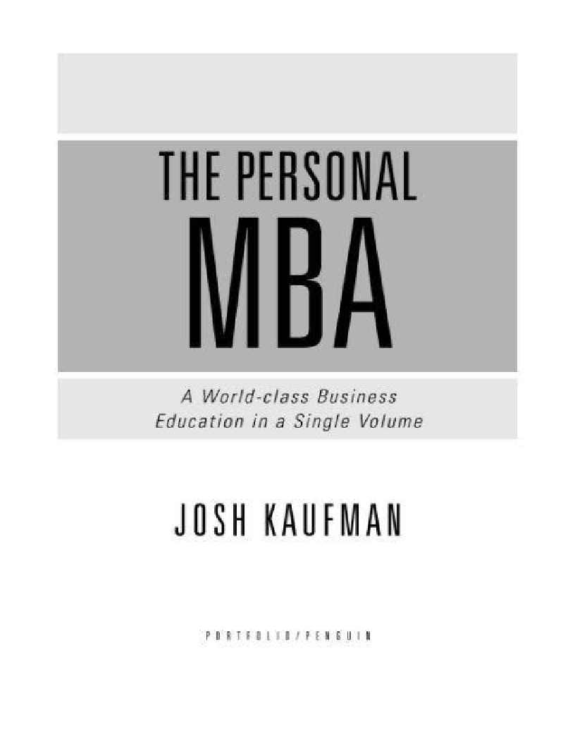 The Personal MBA Master the Art of Business