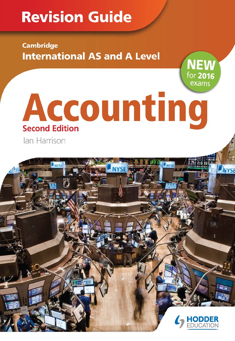 Cambridge International ASA level Accounting