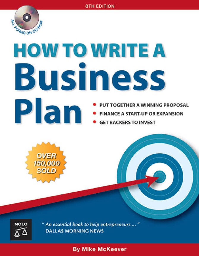 BUSINESS PLAN How to Write a Business Plan