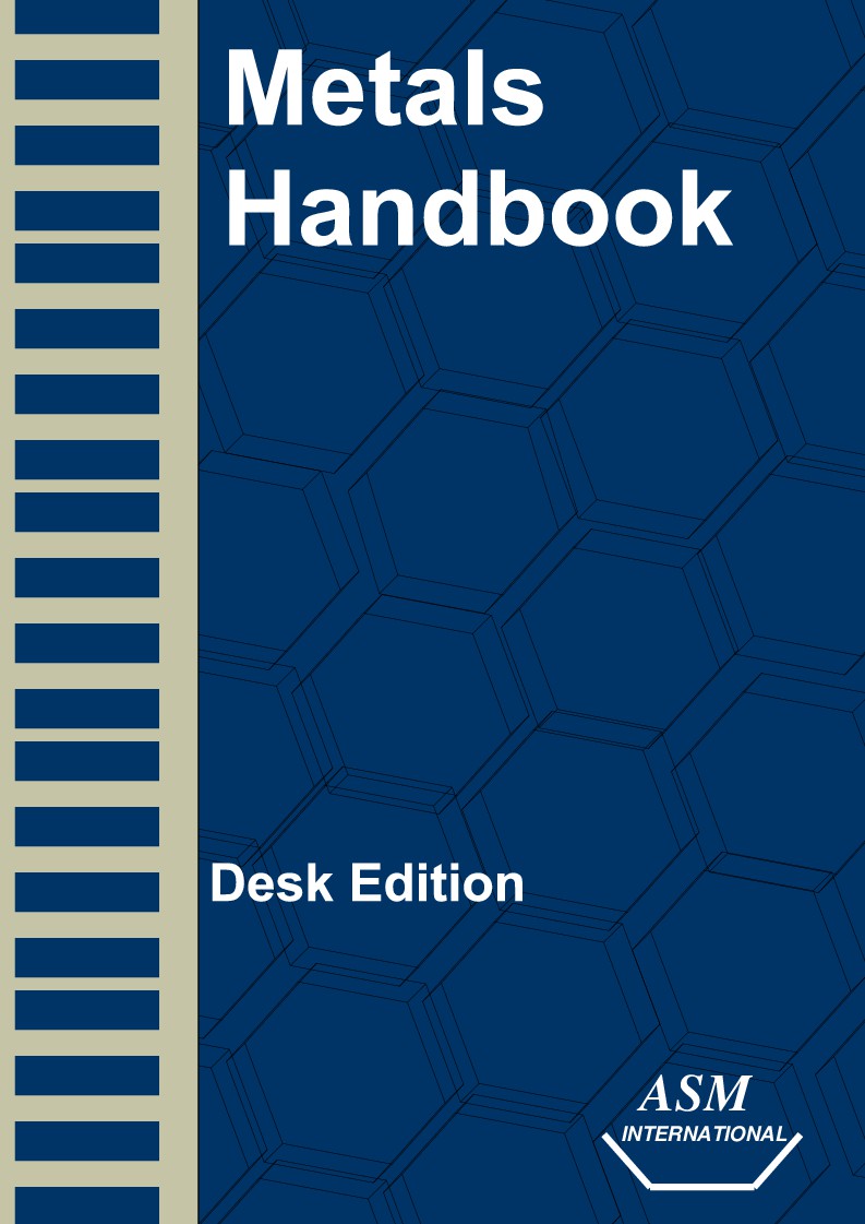 Metals Handbook Desk Edition 2nd Edition