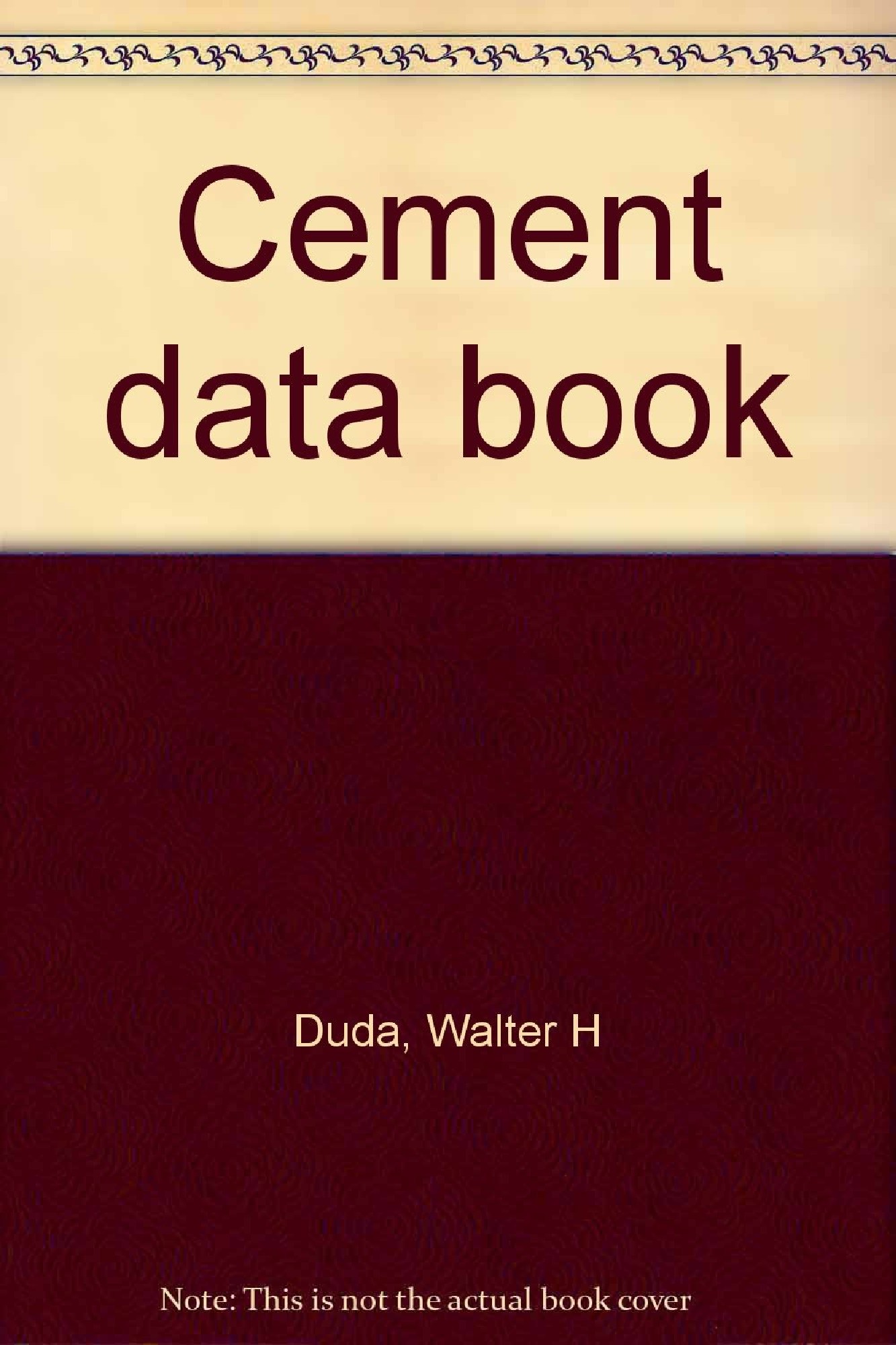 Cement Data-Book