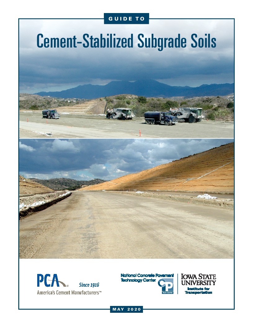 Guide to Cement-Stabilized Subgrade Soils