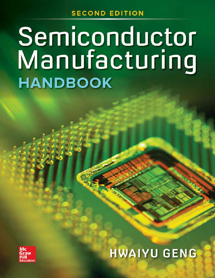 Semiconductor Manufacturing Handbook, 2nd Edition