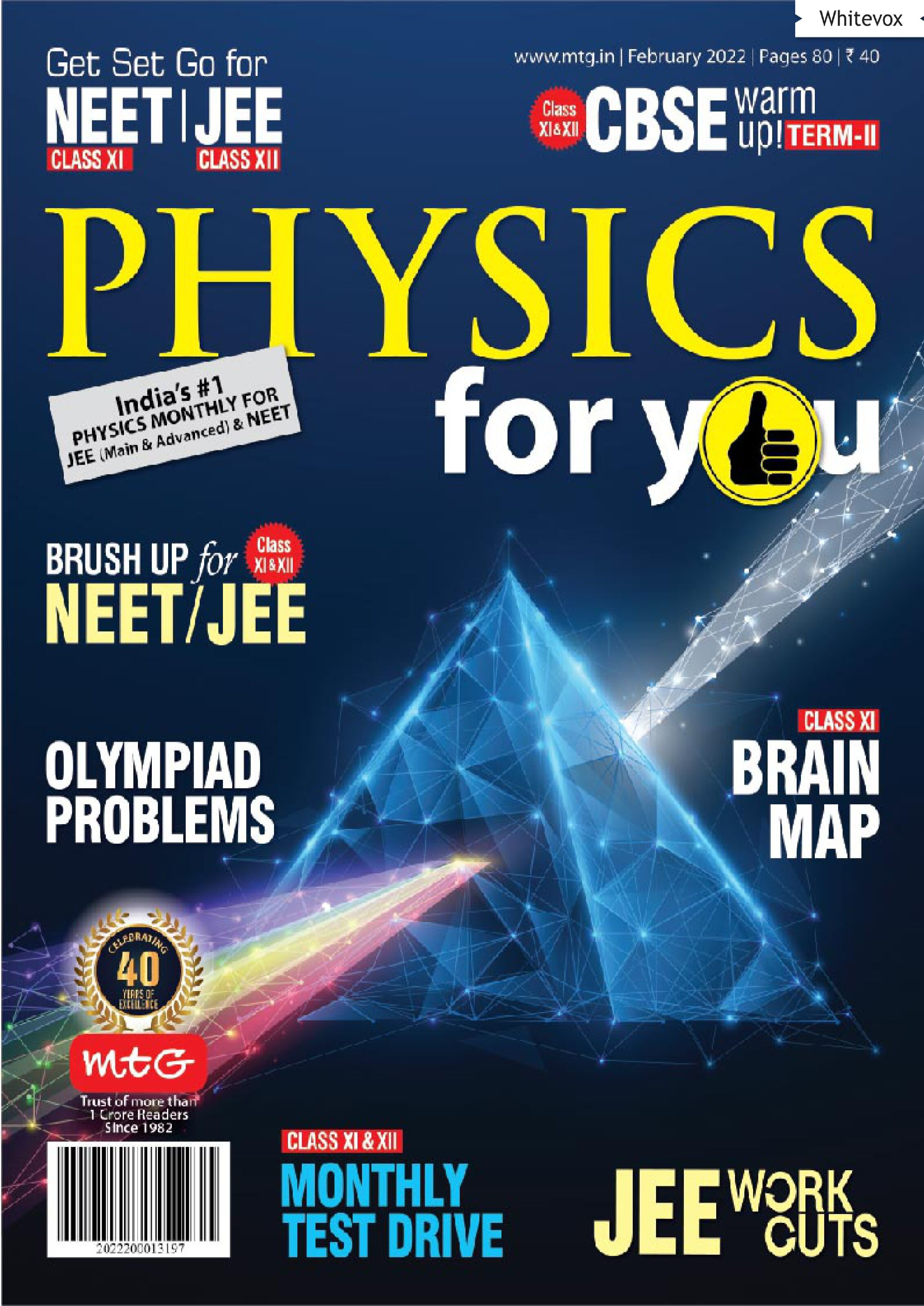 Physics For You - February 2022