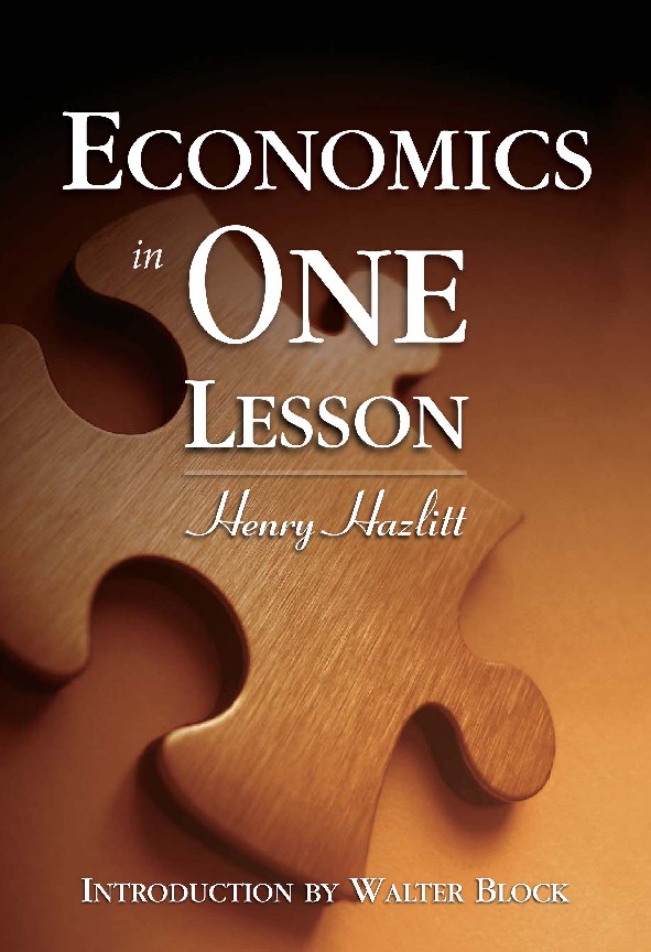 Economics in One Lesson