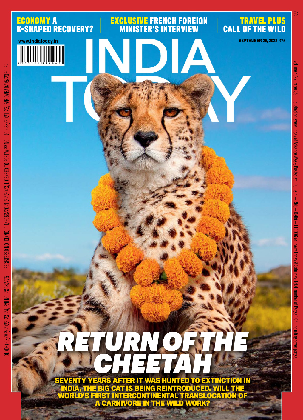 India Today September 26, 2022