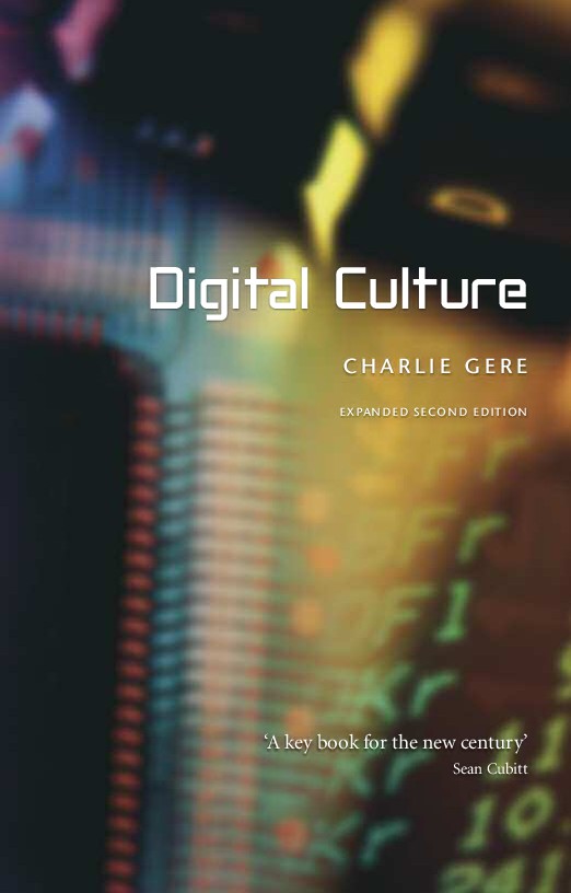 Digital Culture Media Arts Cultures Media Arts Cultures