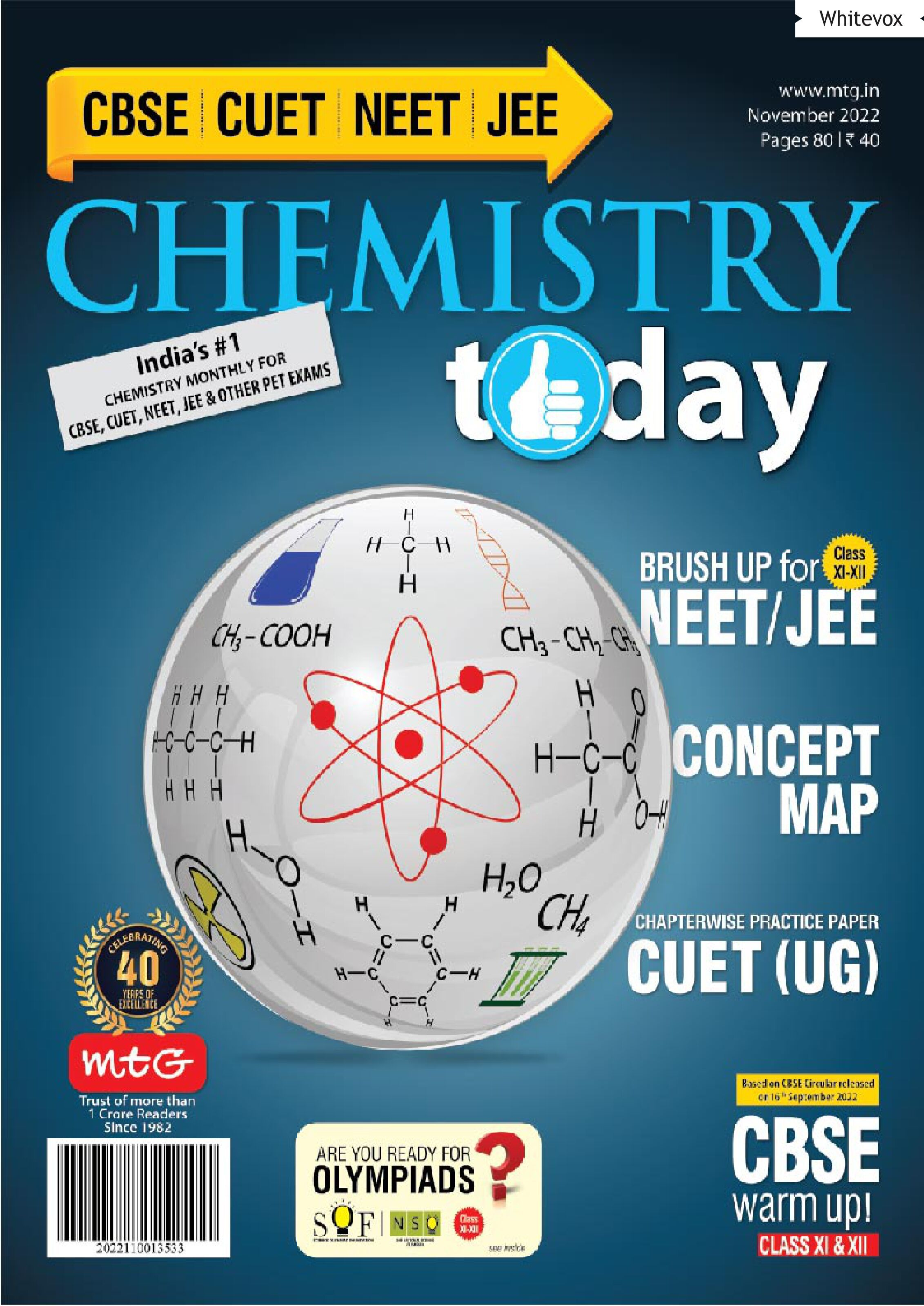 Chemistry Today November 2022