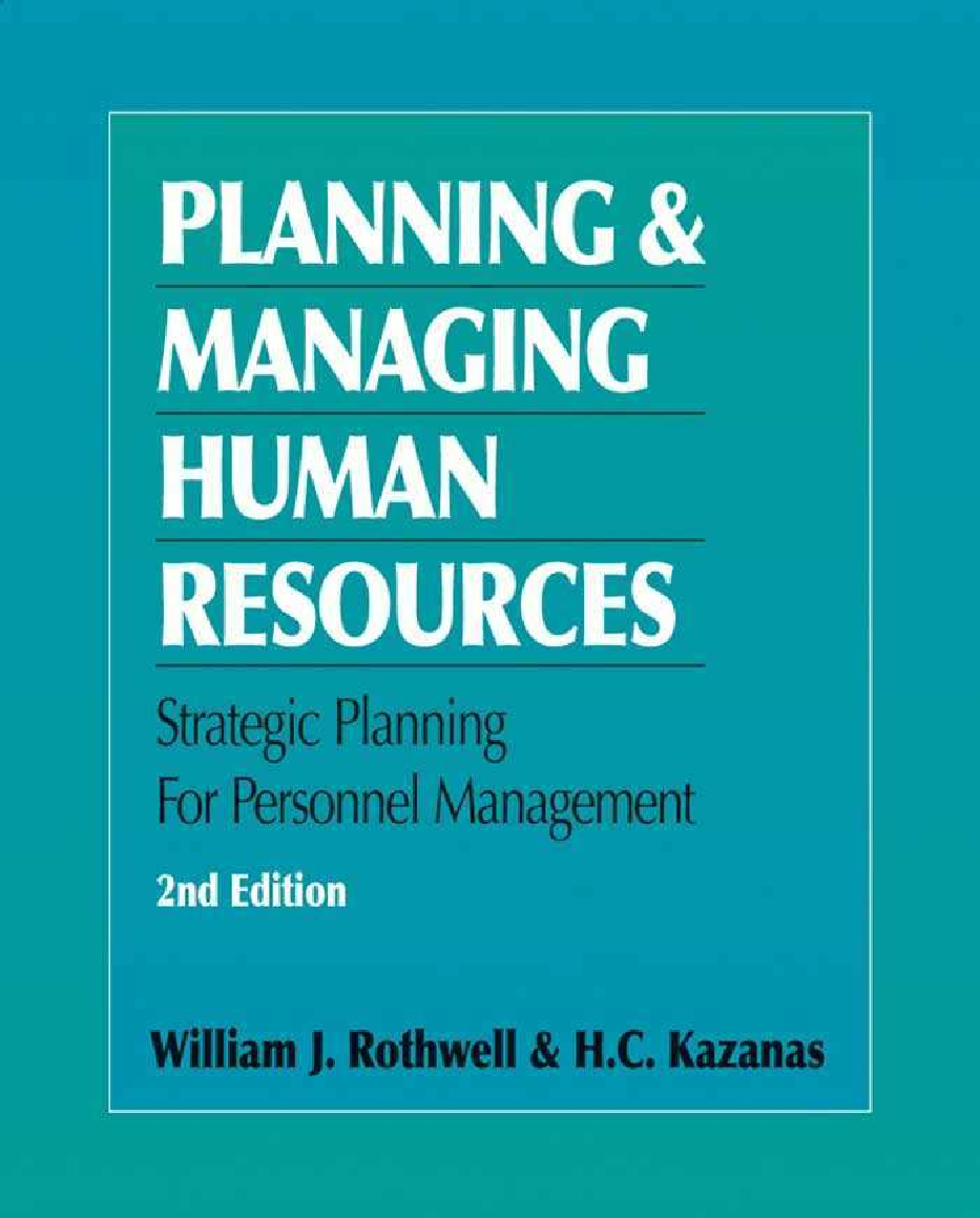 Strategic Planning for Human Resources Management