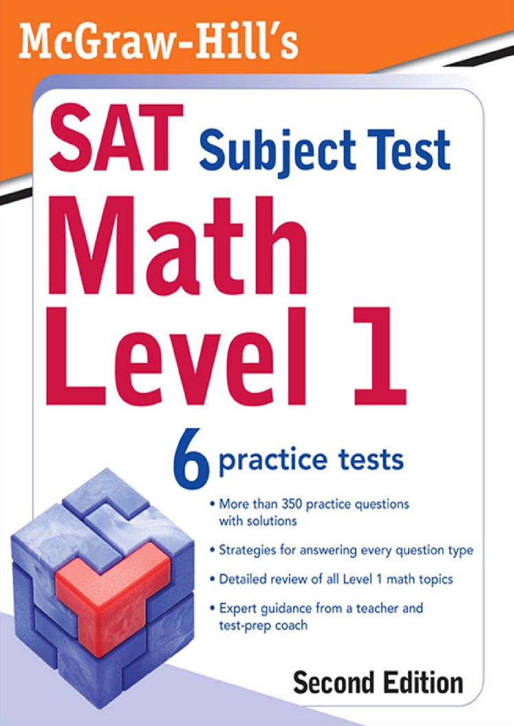 SAT  Math Level 1, 2 Ed