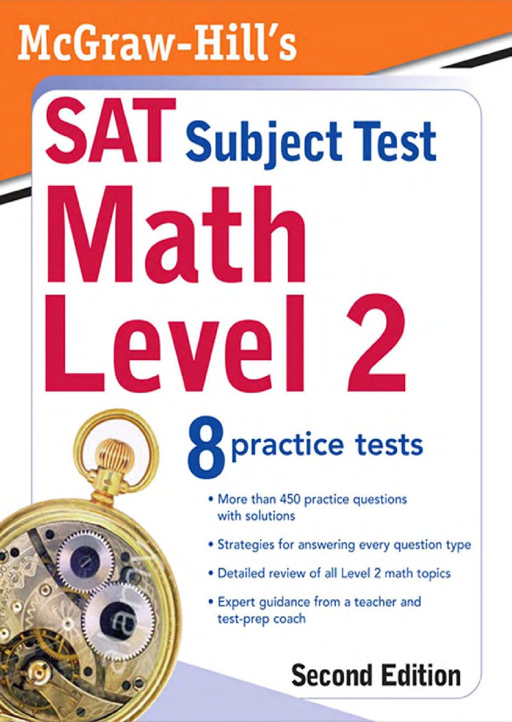 SAT  Math Level 2, 2 Ed