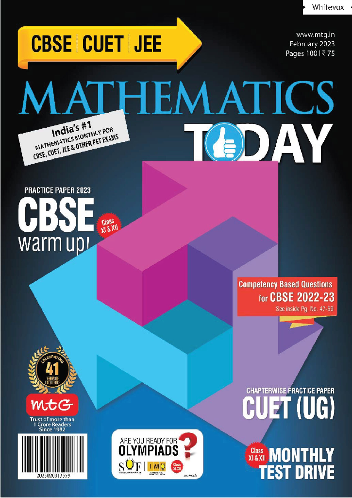 Mathematics Today February 2023