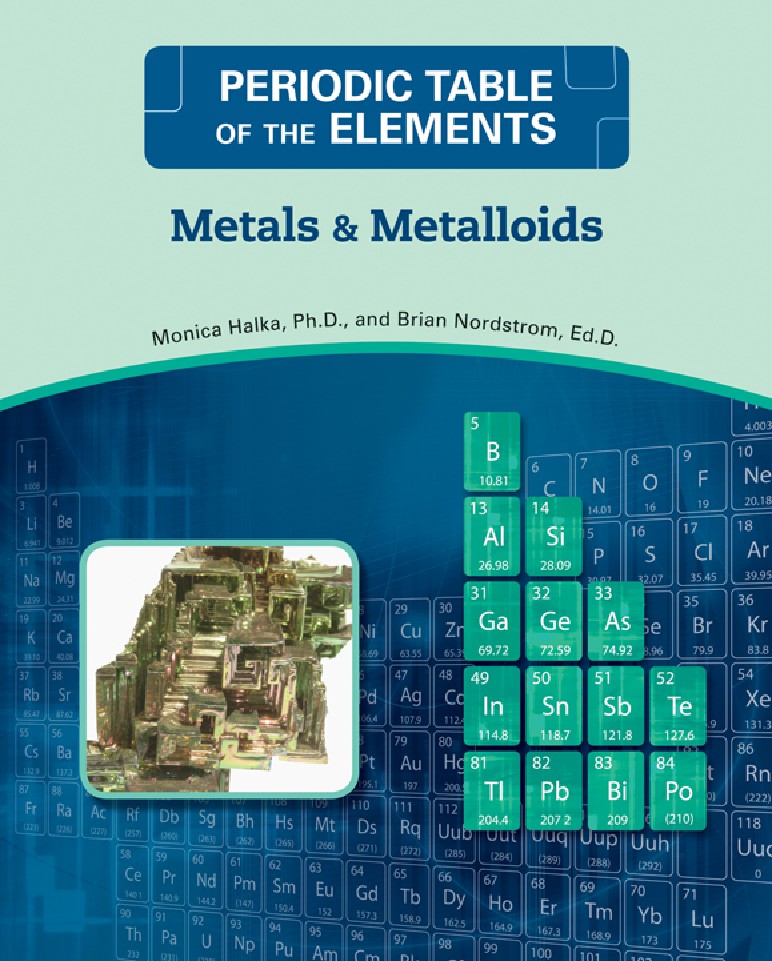 Metals Metalloids (Periodic Table of the Elements) by Monica Halka