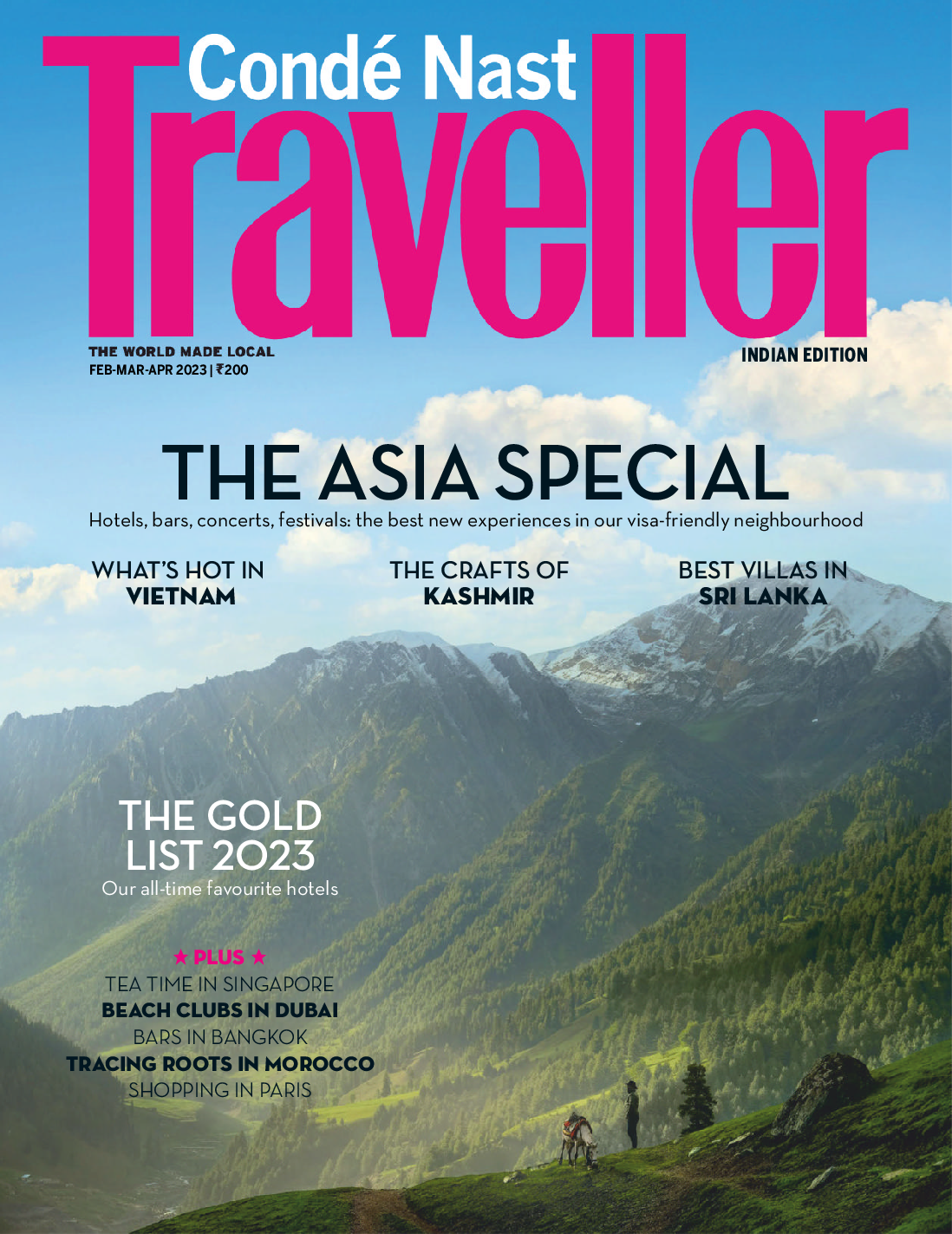 Conde Nast Traveller India February/March 2023