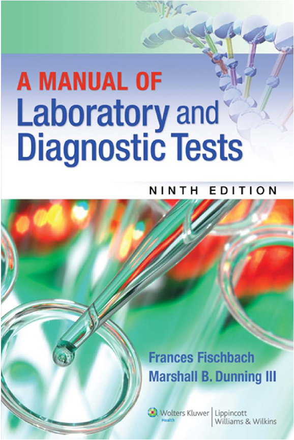 A Manual of Laboratory and Diagnostic Tests 9th Ed